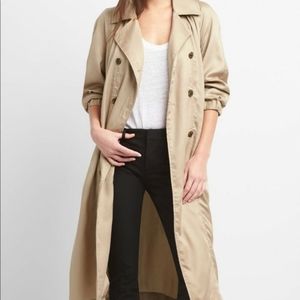 Gap soft dress trench